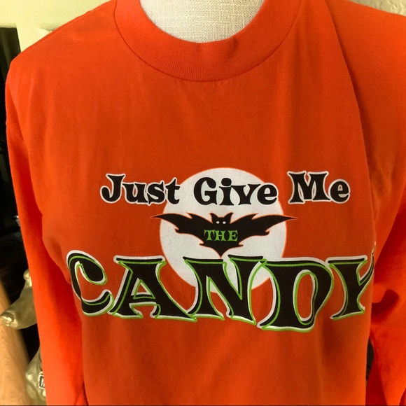 Halloween Long sleeve 100% cotton T shirt - Picture 2 of 7